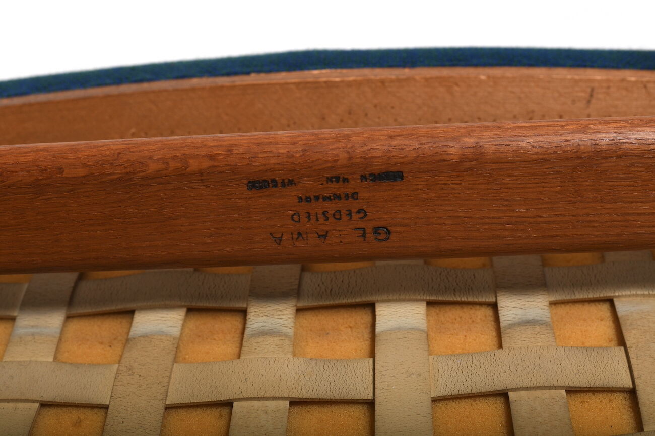 GE-260  Easychair in Oak by Hans J. Wegner 1950s