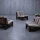 Set of 4 Vintage 1970 Modular Armchairs