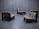 Set of 4 Vintage 1970 Modular Armchairs