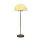 Floor lamp metal and yellow plastic, 1960