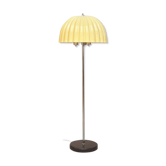Floor lamp metal and yellow plastic, 1960