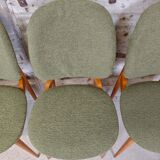 Set of 4 Baumann Pégase chairs