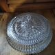 Ceiling lamp original globe molded glass tip star diamond