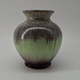 Glazed ceramic vase