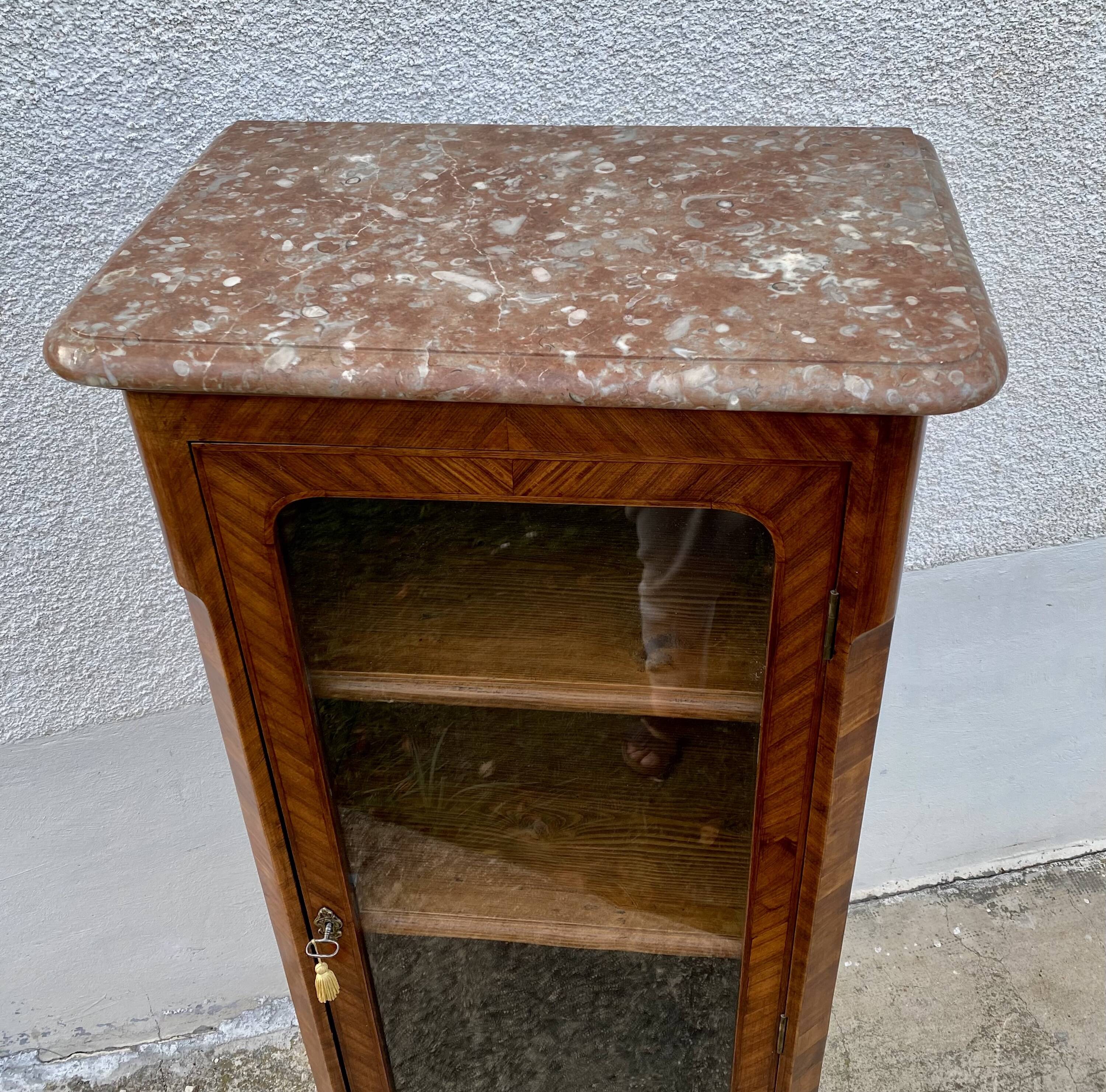 Vitrine argentier XIXé