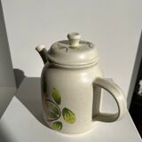 Vintage sunflower teapot Sarreguemines model Farandole H:20cm
