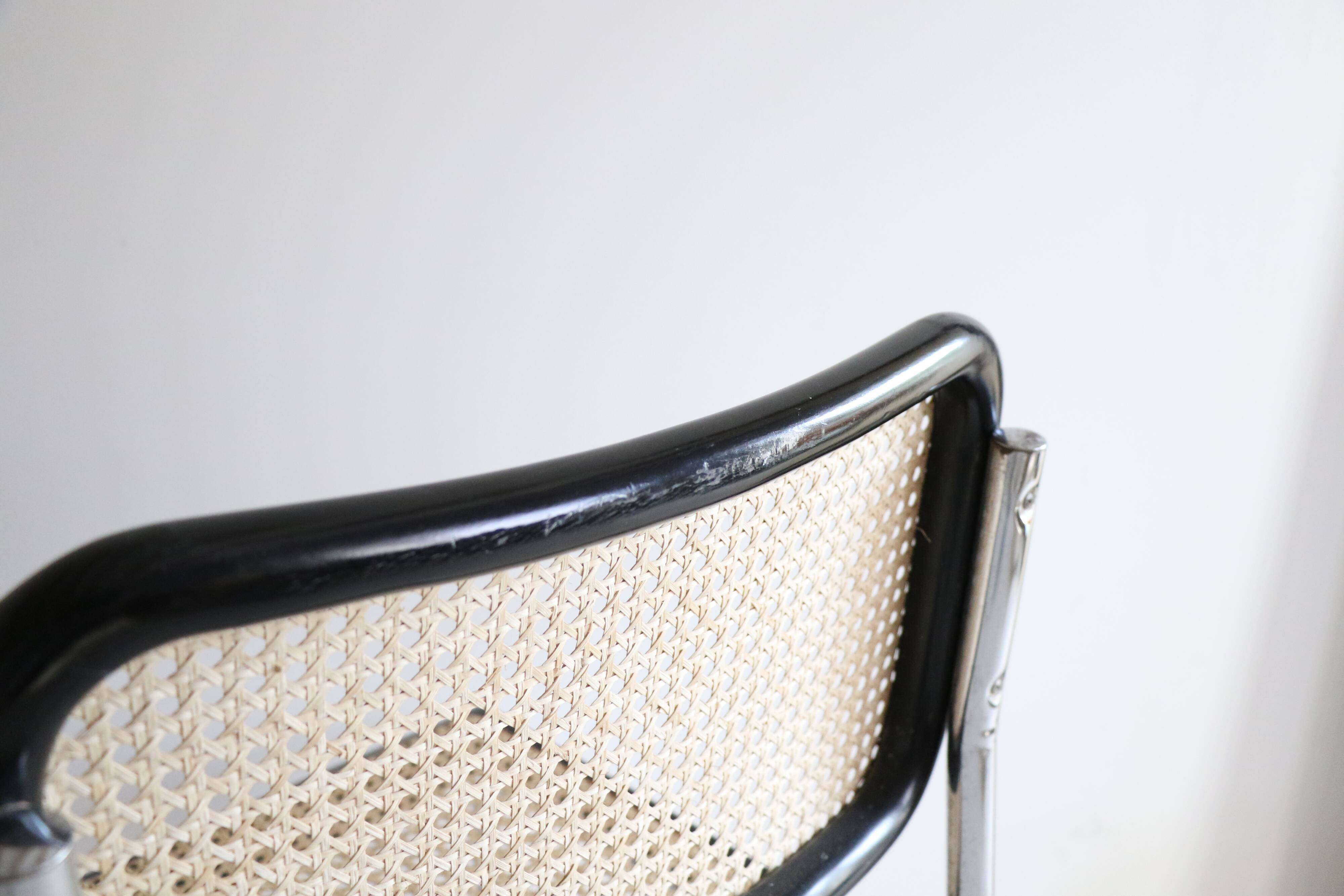 Chaise B32 Cesca de Marcel Breuer