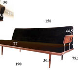 Canapés Peter Hvidt - Orla Molgaard-Nielsen for France and Son vintage 1954