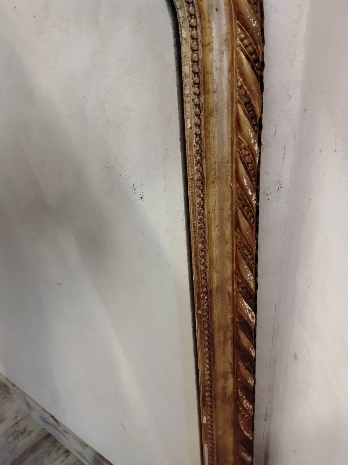 Grand miroir ancien