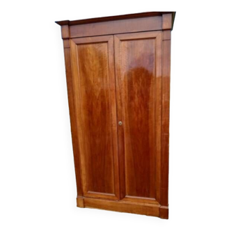 Walnut restoration cabinet