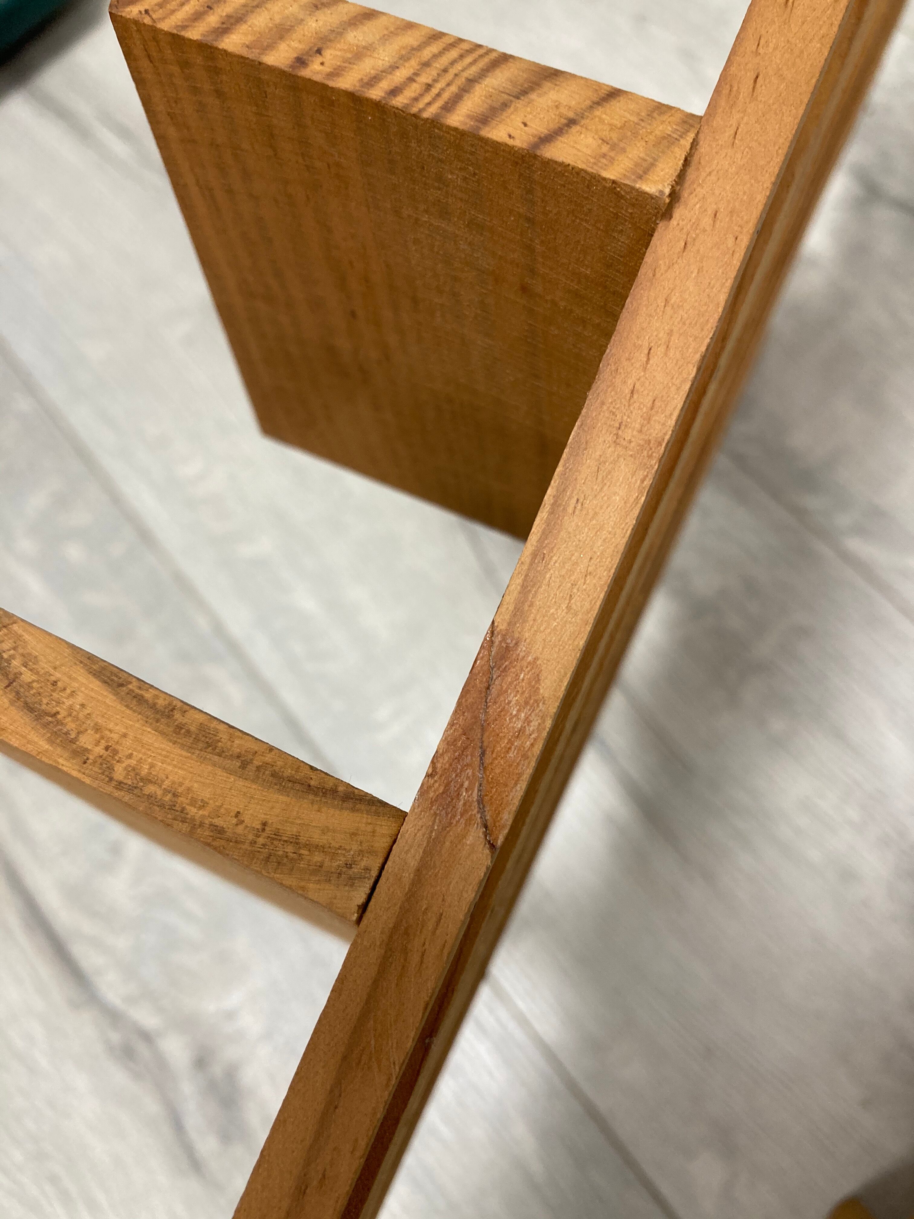 Pair of vintage wall shelves