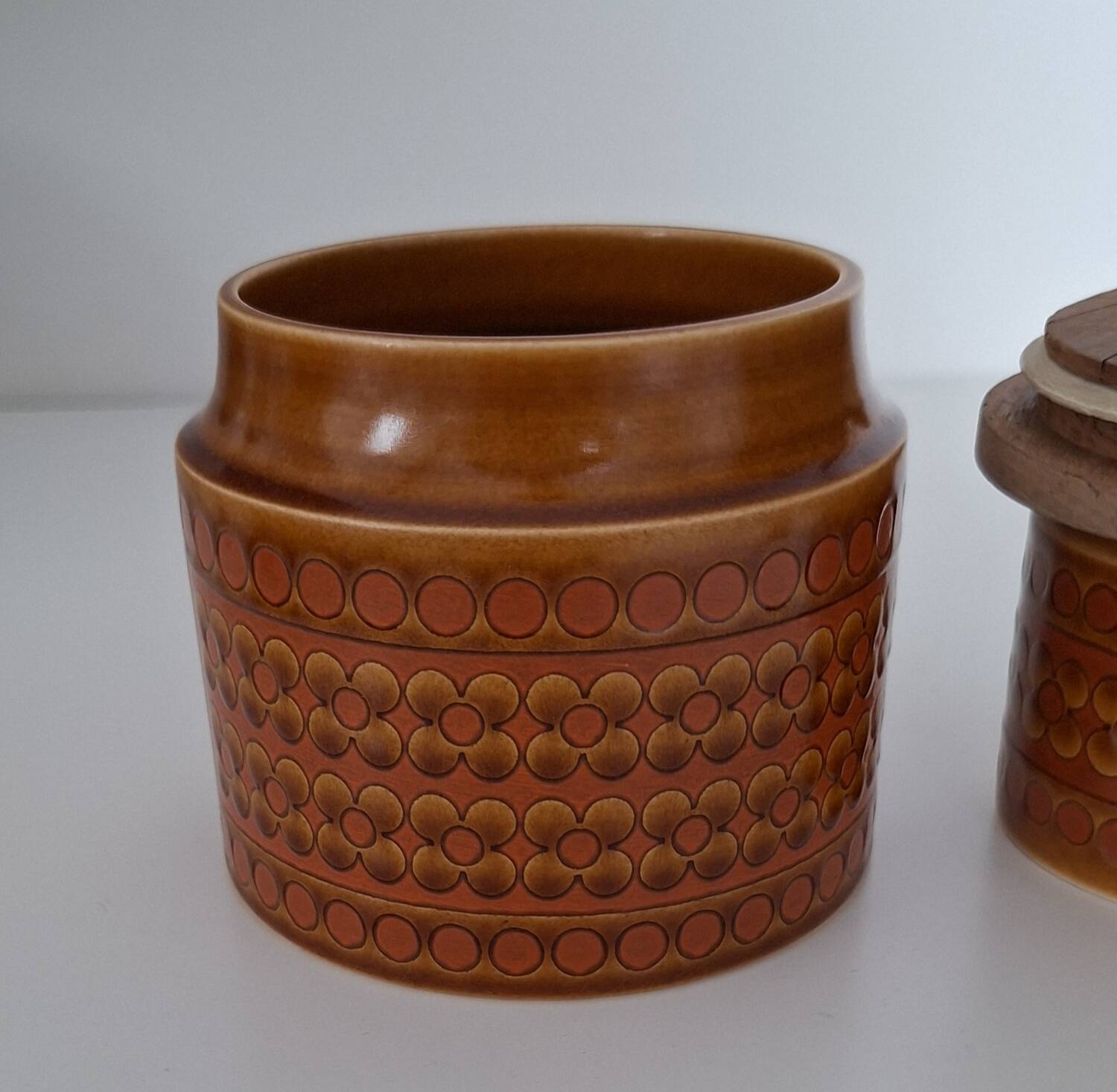 Vintage storage jar
