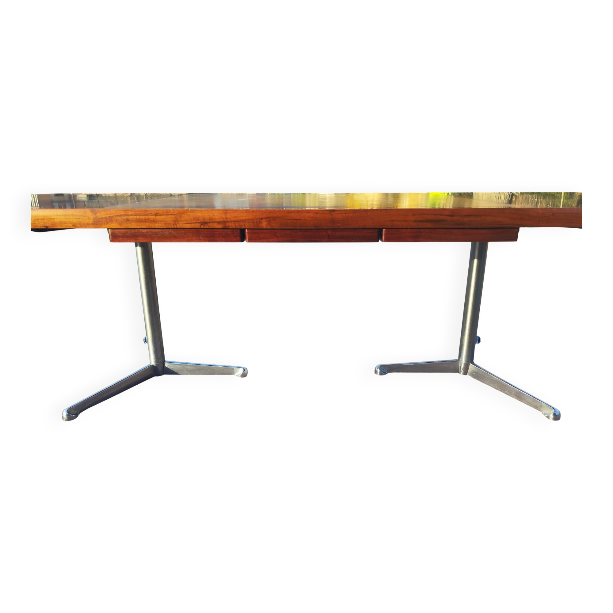 Tecno T98 Executive Desk by Osvaldo Borsani, Italy 1960s
