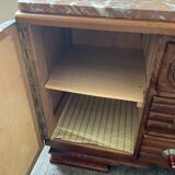 Art Deco sideboard in wood and marble