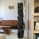 Stoneware ceramic totem