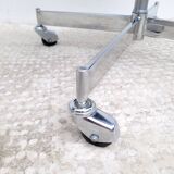 Vintage swivel office chair with casters