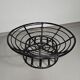 Papasan rattan lounge chair 1970s