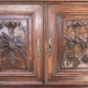 Antique closet doors - carved wood