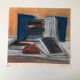 Pastel Illustration "Books"