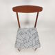 Set of 6 Mid Century Italian Teak Dining Chairs, 1950s