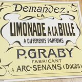 Vintage leminade advertising poster