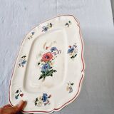 Sarraguemines&digion porcelain serving plate agreste model 1920