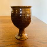 Set of 6 stoneware glasses