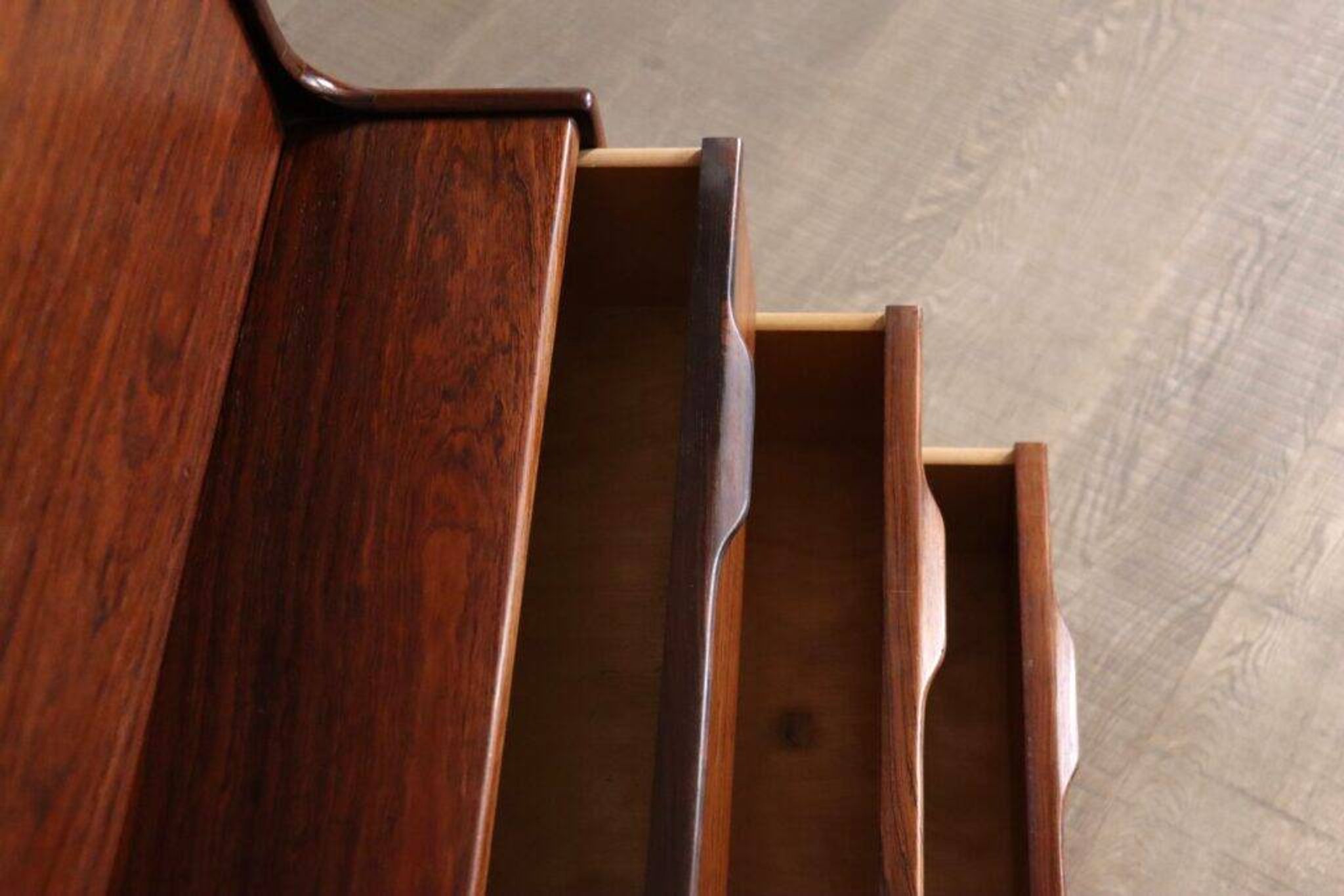 Henning Jørgensen secretary for Fredericia, Denmark 1960s in rosewood