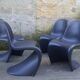 Verner Panton Vitra chairs set