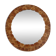 Vintage Scandinavian wooden mirror 1960