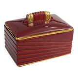 B. Letalle Art Deco Biscuit Box