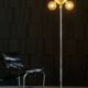 Vintage floor lamp, German design, 60s-70s
