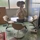 Boris Tabacoff table and 4 chairs from 1960.