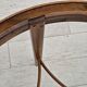 1950s, danish design, coffee table, glass, oak wood, original condition.