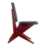 Pastoe FB 18 scissor fifties dining chair by Jan van Grunsven