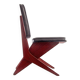 Pastoe FB 18 scissor fifties dining chair by Jan van Grunsven