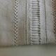 Pair of 19th century trousseau pillowcases in Louis Philippe linen thread
