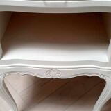 Pair of antique bedside tables