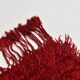 Tapis kilim turc rouge vin, petit format, 3 x 5, 100 x 162 cm
