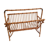 Rattan magazine rack 60