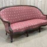 Napoleon III mahogany sofa