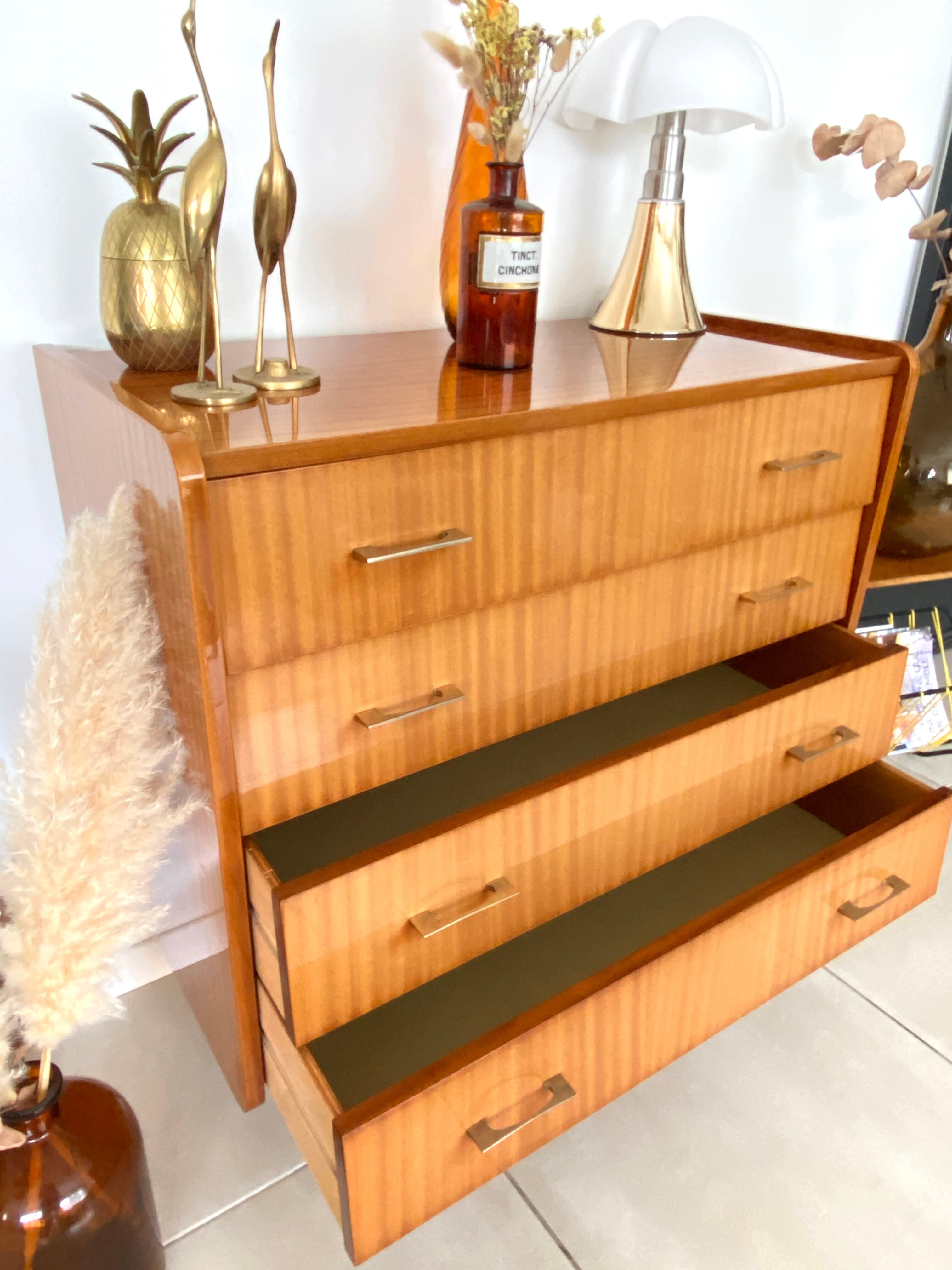 Vintage chest of drawers 4 drawers Capelle