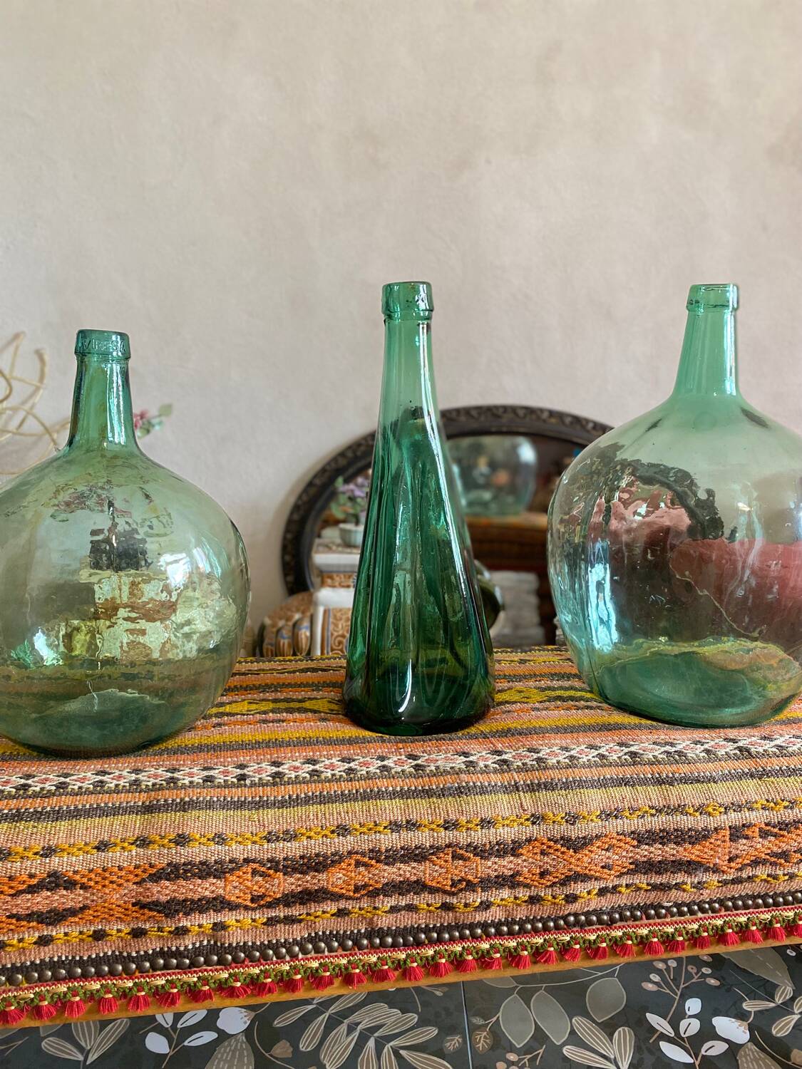 Large deformed bottle