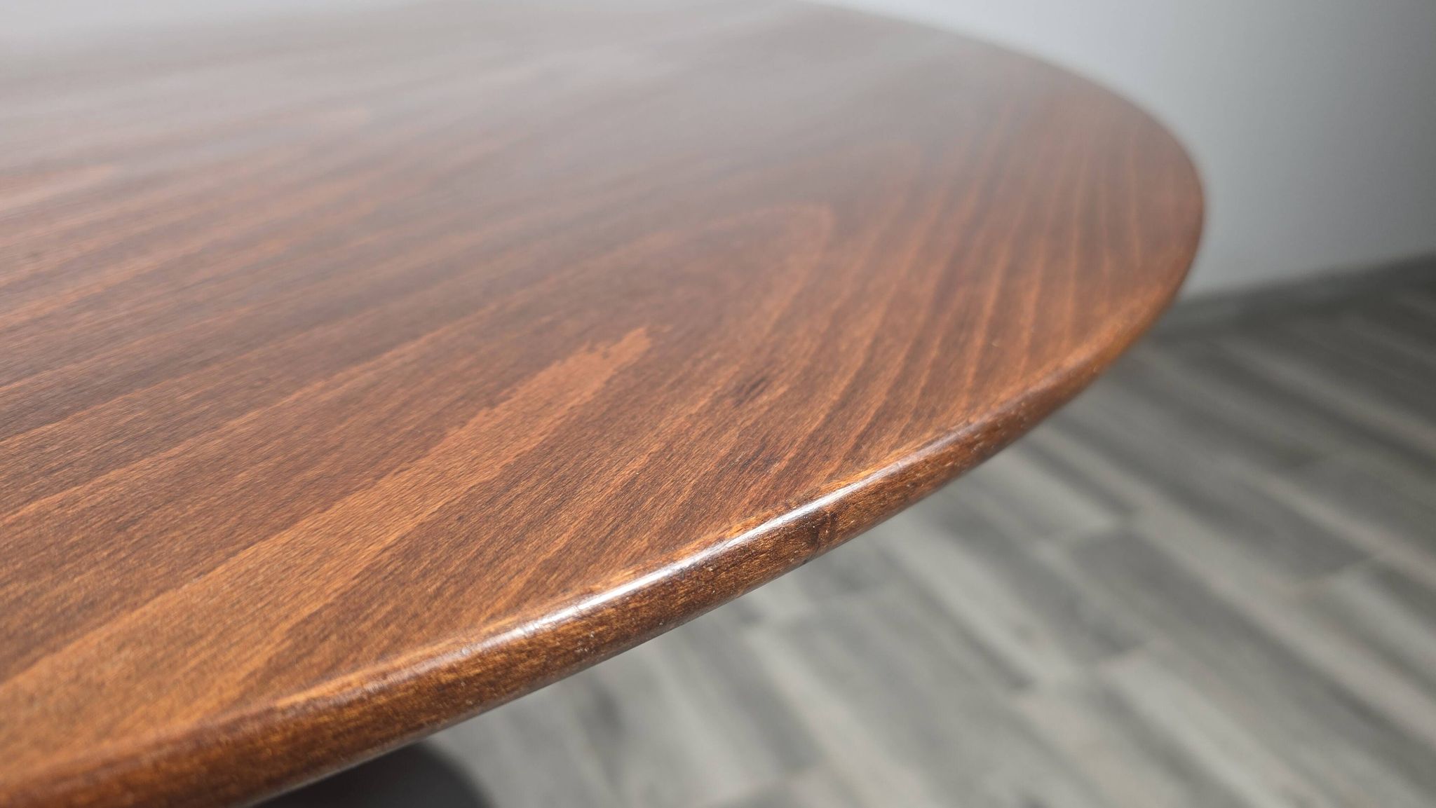Mid-Century Pedestal Dining Table attributed to Dřevotvar Jablonné, 19