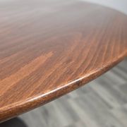 Mid-Century Pedestal Dining Table attributed to Dřevotvar Jablonné, 19