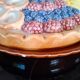 Silea pie dish in earthenware - Multi-fruit patterns