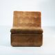 Pair of Modular Armchairs in Brown Corduroy by DUX, Sweden, 1970s