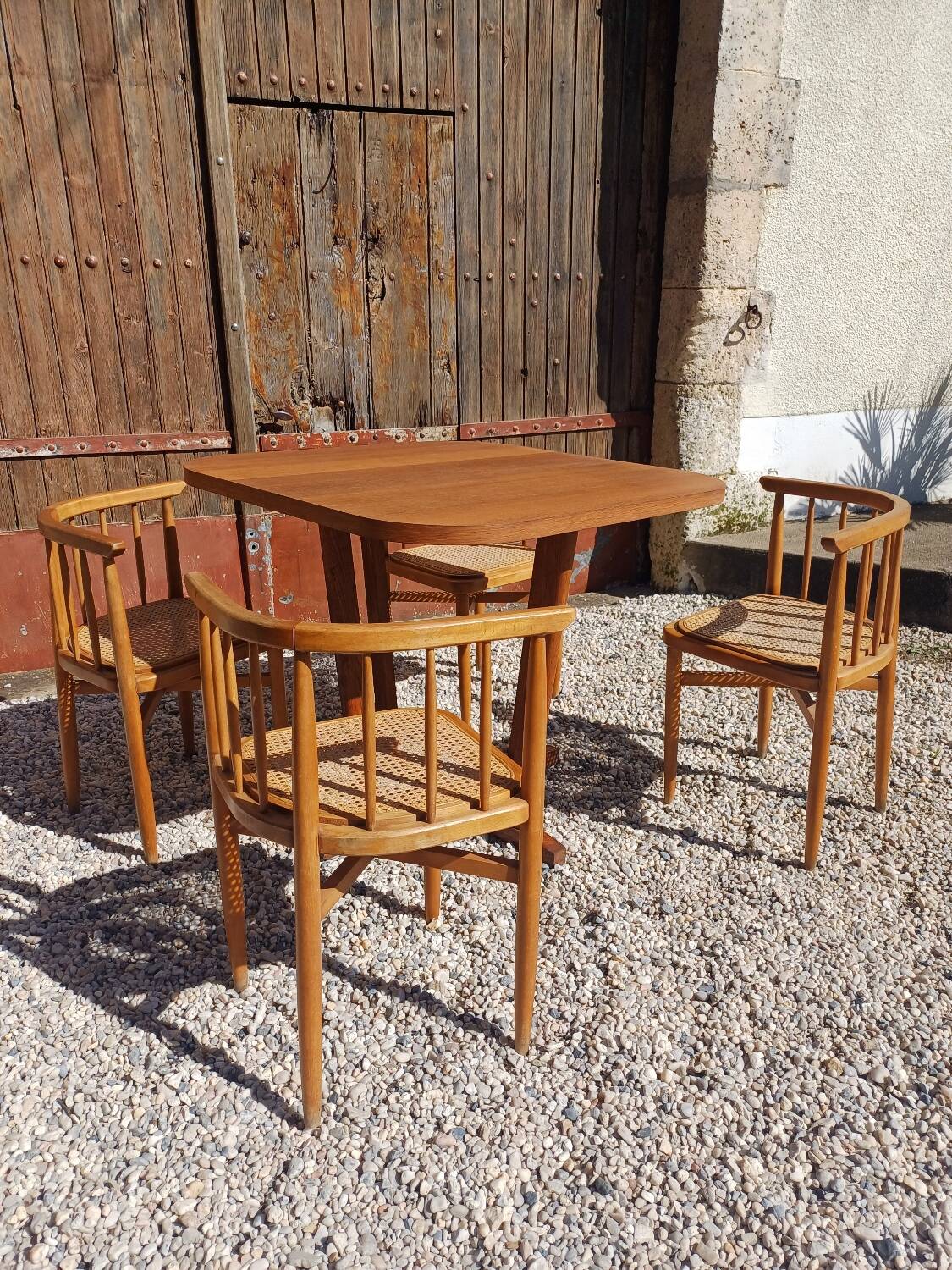 Thonet table and chairs