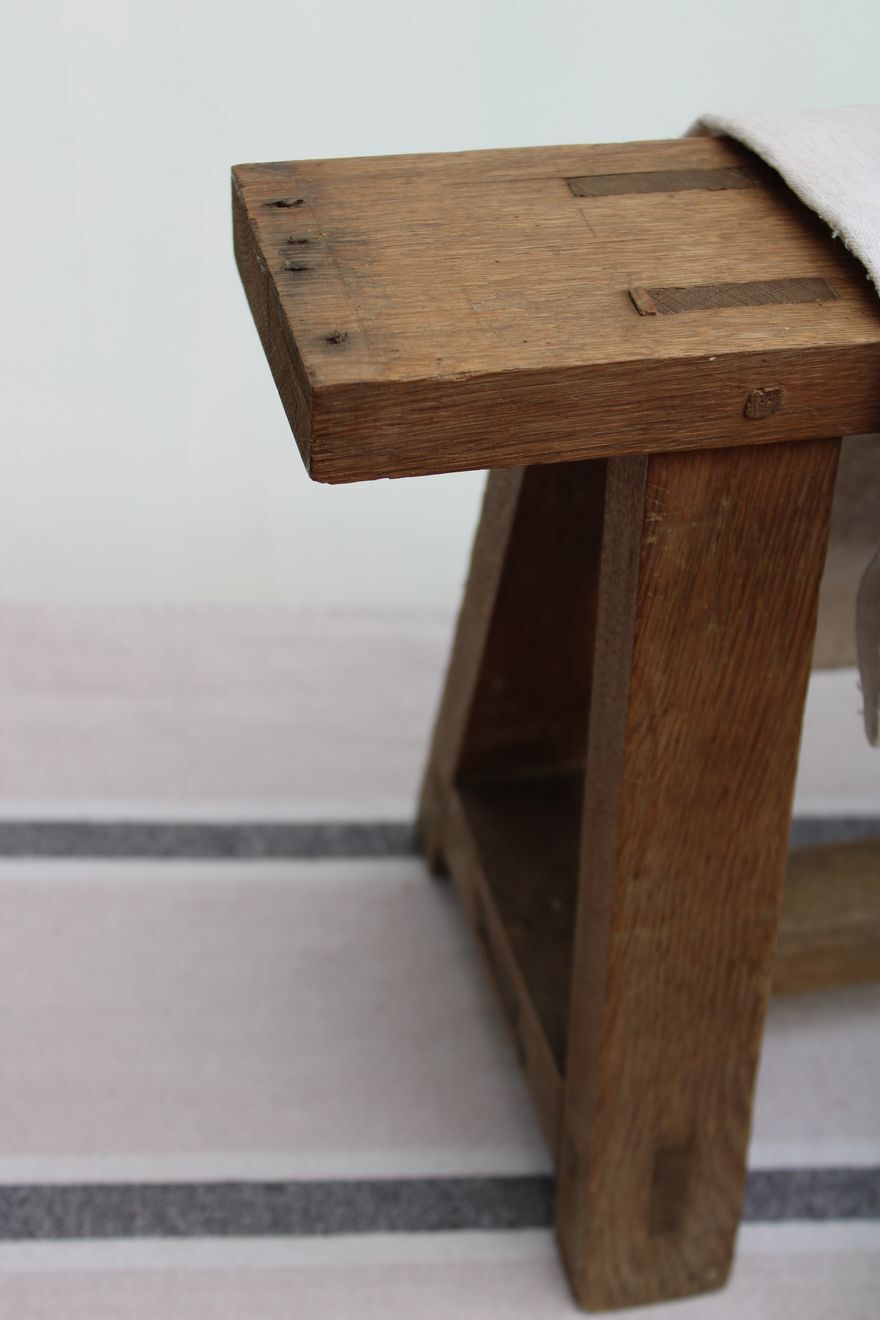 Wooden bench