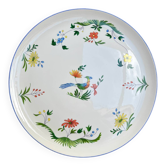 Plat à Tarte Oiseaux de Paradis Gien